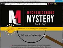 Tablet Screenshot of mysterybooksonline.com